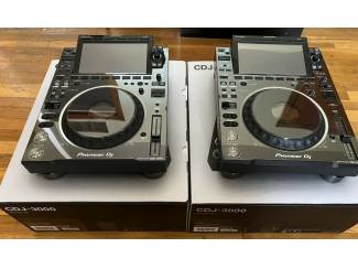 Pioneer CDJ-3000, Pioneer CDJ 2000NXS2, Pioneer DJM 900NXS2